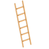 Layher 1052 Holzanlegeleiter 6 Sprossen