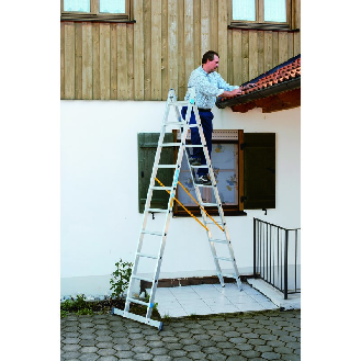 Kombileiter Combimaster DX 2x12 Sprossen-Beschreibung lesen