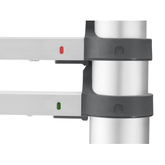 Hailo FlexLine T80 Sicherheits-Teleskopleiter 11 Sprossen-Beschreibung lesen
