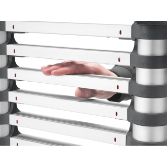Hailo FlexLine T80 Sicherheits-Teleskopleiter 11 Sprossen-Beschreibung lesen