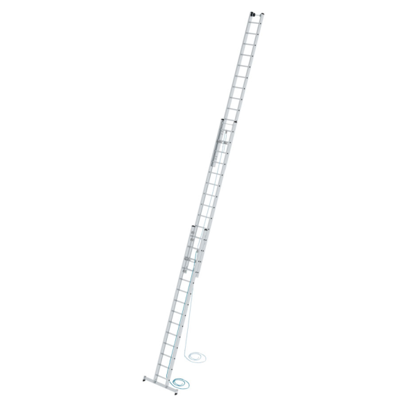 Seilzugleiter mit nivello-Traverse 3x14 Sprossen Seilzugleiter mit nivello-Traverse 3x14 Sprossen-Beschreibung lesen