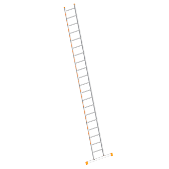 Layher Topic 1054 Anlegeleiter mit Quertraverse 20 Sprossen-Beschreibung lesen