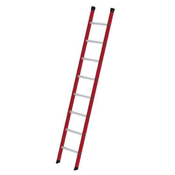 MUNK Kunststoff-Anlegeleiter 8 Sprossen MUNK Kunststoff-Anlegeleiter 8 Sprossen-Beschreibung lesen
