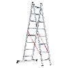 Euroline Premium 306 Mehrzweckleiter 2x8 Sprossen Euroline Premium 306 Mehrzweckleiter 2x8 Sprossen