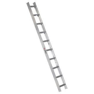 Euroline Premium Kaminkehrerleiter 10 Sprossen Alu natur-Beschreibung lesen