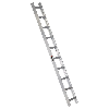 Euroline Premium Kaminkehrerleiter 10 Sprossen Alu natur Euroline Premium Kaminkehrerleiter 10 Sprossen Alu natur
