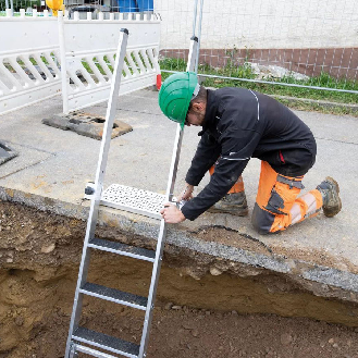 MUNK Stufen- Baugrubenleiter- Einsteckteile +2 Stufen als Zubehör-Beschreibung lesen