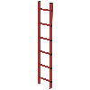 MUNK Schachtleiter aus GFK 300mm breit 6 Sprossen 1,68m lang MUNK Schachtleiter aus GFK 300mm breit 6 Sprossen 1,68m lang