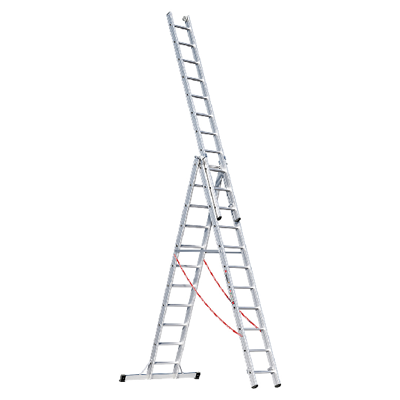 Premium 307 Mehrzweckleiter 3x11 Sprossen Premium 307 Mehrzweckleiter 3x11 Sprossen-Beschreibung lesen