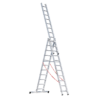 Premium 307 Mehrzweckleiter 3x11 Sprossen-Beschreibung lesen