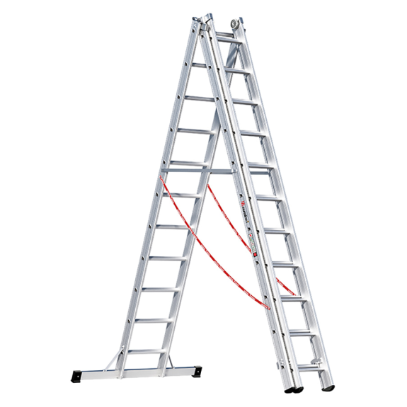 Premium 307 Mehrzweckleiter 3x11 Sprossen Premium 307 Mehrzweckleiter 3x11 Sprossen-Beschreibung lesen
