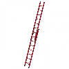 Vollkunststoff Seilzugleiter 2x8 Sprossen