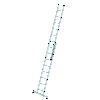 MUNK Schiebeleiter mit Traverse 2x8 Sprossen