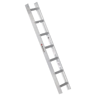 Euroline Premium Kaminkehrerleiter 7 Sprossen Alu natur-Beschreibung lesen