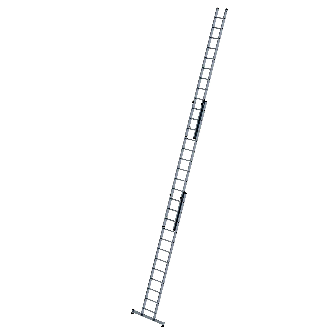 Schiebeleiter mit nivello-Traverse 3x12 Sprossen-Beschreibung lesen