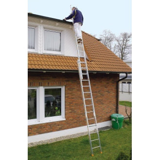 Seilzugleiter mit Quertraverse 2x20 Sprossen-Beschreibung lesen
