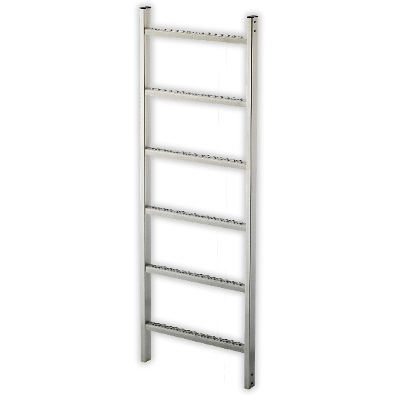 Schachtleiter 400mm lichte Weite GFK mit 10 Sprossen 2,80m Schachtleiter 400mm lichte Weite GFK mit 10 Sprossen 2,80m-Beschreibung lesen