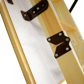 Altrex Woodytrex-Superieur 3-teilige Bodentreppe einklappbar 120x70cm-Beschreibung lesen