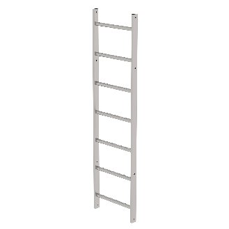 Industrielle Edelstahlleiter 1,96 m-Beschreibung lesen