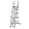Plattformtreppe fahrbar 60° 800 mm 14 Stufen