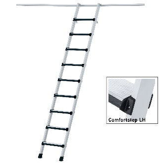 Regaleinhängeleiter Comfortstep LH mit 7 Sprossen-Beschreibung lesen