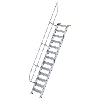 Treppe 60° inkl. Handlauf, 600mm Stufenbreite, 13 Stufen