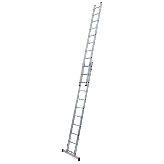 Krause Corda Aluminium-Schiebeleiter 2x8 Sprossen 2-teilig Krause Corda Aluminium-Schiebeleiter 2x8 Sprossen 2-teilig-Beschreibung lesen