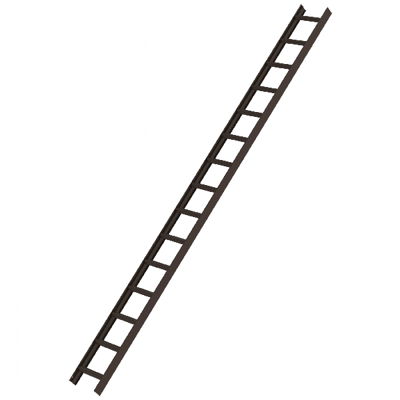 MUNK Aluminium Dachleiter 15 Sprossen braun MUNK Aluminium Dachleiter 15 Sprossen braun-Beschreibung lesen