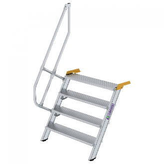 Treppe 60° inkl. Handlauf, 1000mm Stufenbreite, 4 Stufen-Beschreibung lesen