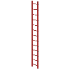 MUNK Schachtleiter aus GFK 400mm breit 13 Sprossen 3,64m lang MUNK Schachtleiter aus GFK 400mm breit 13 Sprossen 3,64m lang