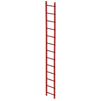 MUNK Schachtleiter aus GFK 400mm breit 13 Sprossen 3,64m lang-Beschreibung lesen