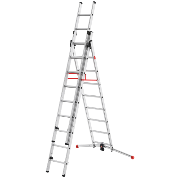 ProfiLOT Kombileiter 2x9 + 1x8 Sprossen ProfiLOT Kombileiter 2x9 + 1x8 Sprossen-Beschreibung lesen