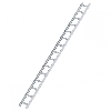 MUNK Aluminium Dachleiter 15 Sprossen Aluminium MUNK Aluminium Dachleiter 15 Sprossen Aluminium