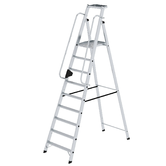 Aluminium-Stehleiter 9 Stufen Aluminium-Stehleiter 9 Stufen-Beschreibung lesen
