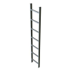 Schachtleiter 300mm lichte Breite Edelstahl, 13 Sprossen