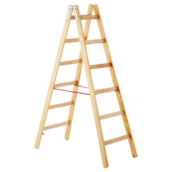 Zarges Holz Stehleiter Cresta B, beidseitig begehbar 2x6 Sprossen Zarges Holz Stehleiter Cresta B, beidseitig begehbar 2x6 Sprossen-Beschreibung lesen