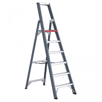 Altrex Falco einseitig begehbare Stufenleiter FEO 6 Stufen-Beschreibung lesen