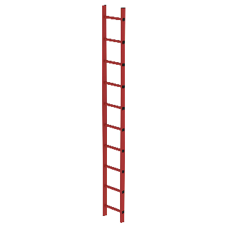 MUNK Schachtleiter aus GFK 300mm breit 10 Sprossen 2,80m lang-Beschreibung lesen