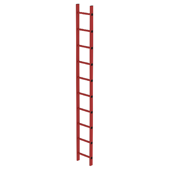 MUNK Schachtleiter aus GFK 300mm breit 10 Sprossen 2,80m lang MUNK Schachtleiter aus GFK 300mm breit 10 Sprossen 2,80m lang-Beschreibung lesen