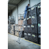 Gelenk-Klappleiter mit Nivello Traverse 2x4 Sprossen