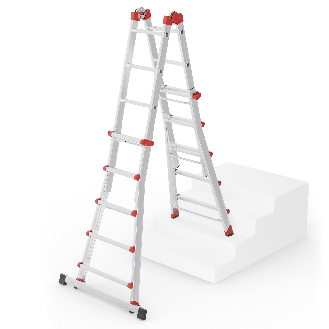 Hailo Multifunktions Teleskopleiter M80 4x5 Sprossen-Beschreibung lesen