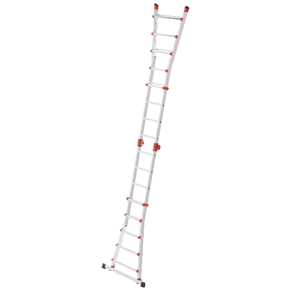 Hailo Multifunktions Teleskopleiter M80 4x5 Sprossen Hailo Multifunktions Teleskopleiter M80 4x5 Sprossen-Beschreibung lesen