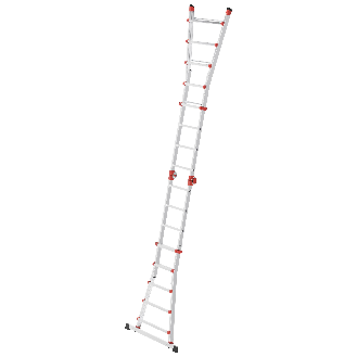 Hailo Multifunktions Teleskopleiter M80 4x5 Sprossen-Beschreibung lesen