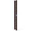 Zarges Dachleiter 10 Sprossen braun