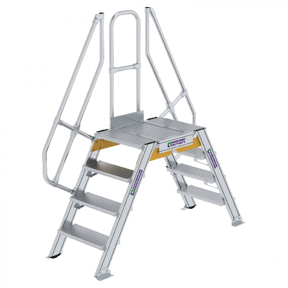 Überstieg 60° inkl. einen Handlauf, Stufenbreite 600mm, 2x4 Stufen Überstieg 60° inkl. einen Handlauf, Stufenbreite 600mm, 2x4 Stufen-Beschreibung lesen