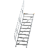 Treppe 45° inkl. Handlauf, 800mm Stufenbreite, 11 Stufen Treppe 45° inkl. Handlauf, 800mm Stufenbreite, 11 Stufen