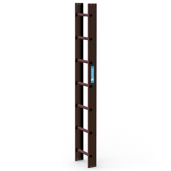 Zarges Dachleiter 7 Sprossen braun Zarges Dachleiter 7 Sprossen braun-Beschreibung lesen