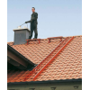 Zarges Dachleiter 7 Sprossen braun Zarges Dachleiter 7 Sprossen braun