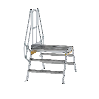 Überstieg 60° inkl. einen Handlauf, Stufenbreite 1000mm, 2x3 Stufen-Beschreibung lesen