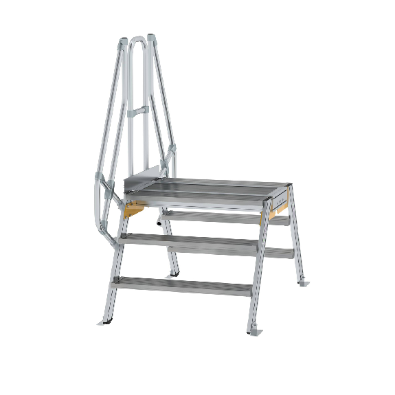 Überstieg 60° inkl. einen Handlauf, Stufenbreite 1000mm, 2x3 Stufen Überstieg 60° inkl. einen Handlauf, Stufenbreite 1000mm, 2x3 Stufen-Beschreibung lesen